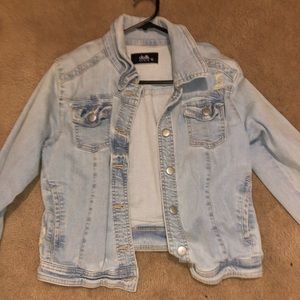 dotti black denim jacket